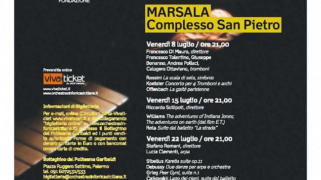 Marsala. Spettacolo nel Complesso San Pietro