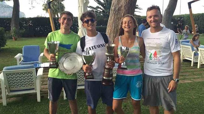 Vela: tripletta per i laseristi della Società Canottieri Marsala che dominano la settima prova del Campionato Regionale