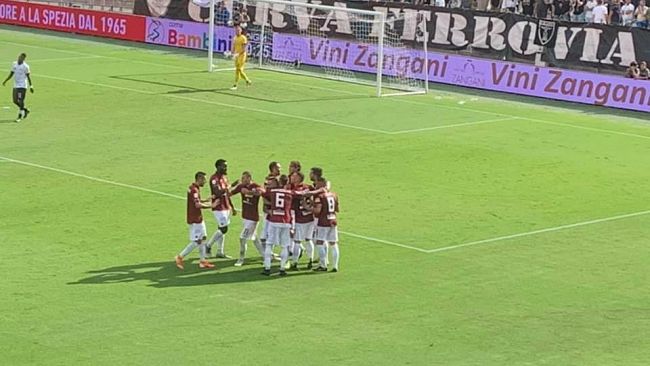 Cuore e grinta. Un Trapani in crescita batte lo Spezia di mister Italiano