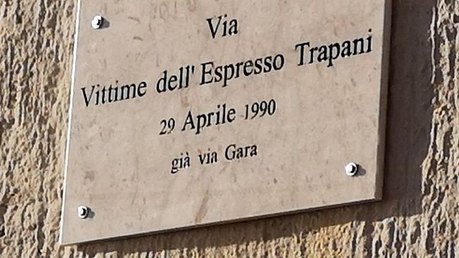 Naufragio dell’Espresso Trapani, intitolata una strada in ricordo delle vittime