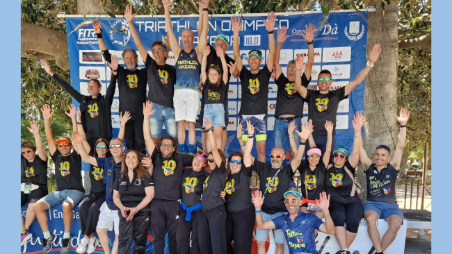Mazara, grande successo per la decima edizione del  Triathlon Olimpico 10.0
