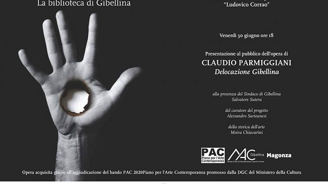 Presentazione dell'opera di Claudio Parmiggiani dedicata a Gibellina