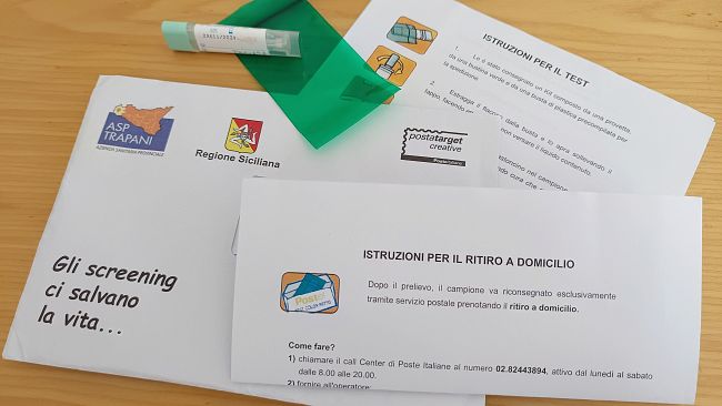 L’ASP di Trapani e Poste italiane portano la prevenzione a casa