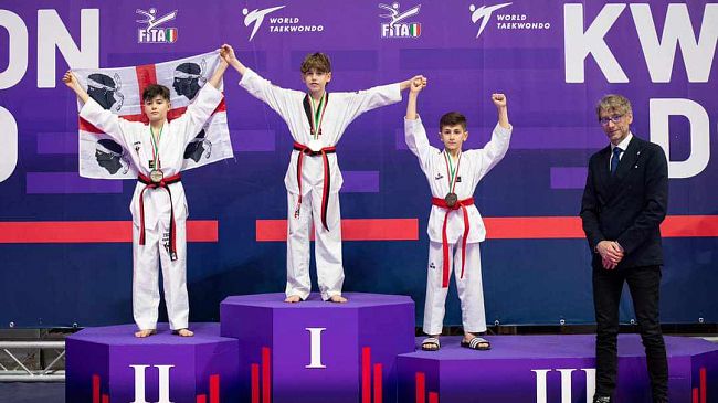 Mazara, ASD taekwondo 2000: Emanuele Gancitano campione italiano cadetti cinture rosse