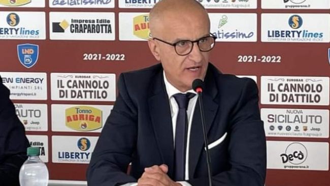 Cessione Fc Trapani, le parole del presidente Marco La Rosa