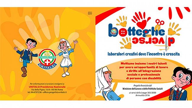 Dal 22 gennaio laboratori creativi per diversamente abili