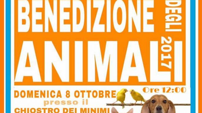 Domenica prossima la Benedizione degli animali dell’Enpa
