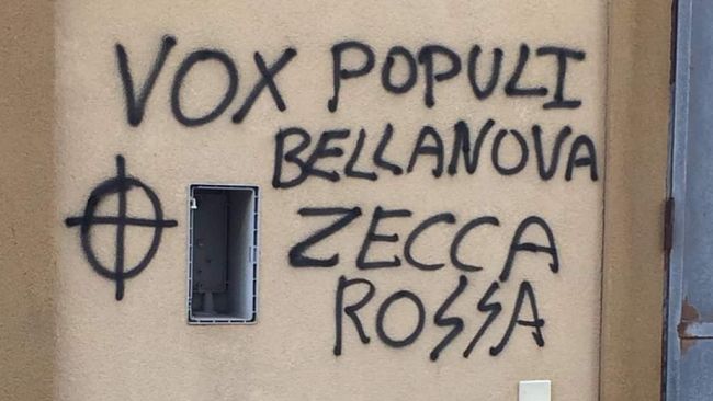 Marsala, scritta ingiuriosa contro il Ministro Bellanova. Faraone (I.V.): “politica irresponsabile fomenta gruppi reazionari”