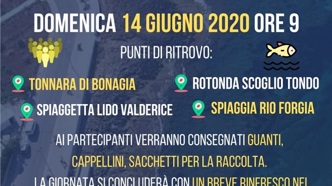 Valderice, domani la terza giornata ecologica per ripulire il litorale costiero