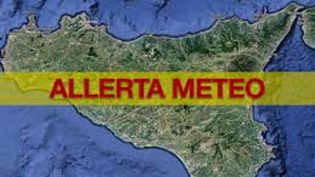 Sicilia, arriva il maltempo: diramata oggi allerta arancione