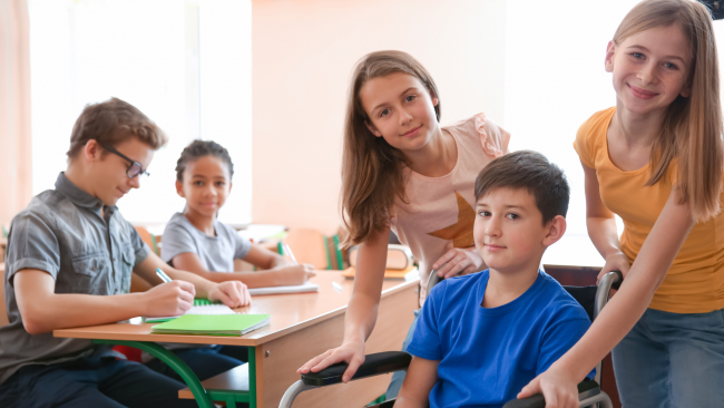 Disabili e la scuola
