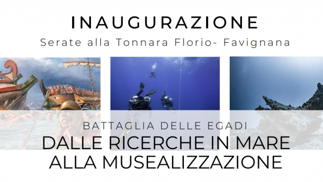 Battaglia delle Egadi, dalle ricerche in mare alla musealizzazione.