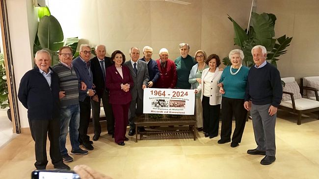 ​A sessant’anni dal diploma si riuniscono gli ex alunni della VA del Liceo Scientifico di Marsala 