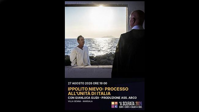 “Ippolito Nievo: processo all’Unità d’Italia”, il 27 agosto a Villa Genna  la pièce di Giacomo Frazzitta