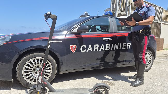 Controlli a Trapani sui monopattini elettrici: 8 sanzionati