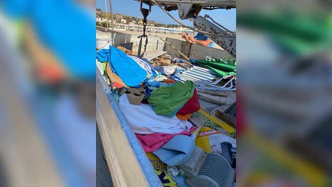 San Vito, spiaggia liberata nuovamente dalle attrezzature abusive