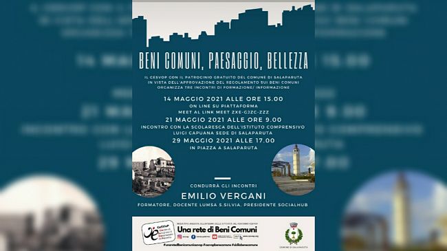 Beni comuni, una risorsa anche per Salaparuta