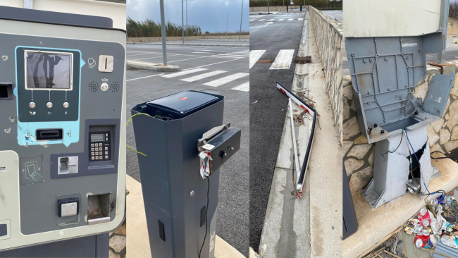 Mazara, vandalizzato parcheggio di via Impastato 
