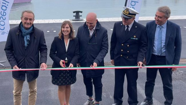 Porto di Trapani, consegnati i lavori della banchina Sanità