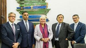 “L’Europa incontra il Mediterraneo”. Visita al Distretto del Vice Presidente del Parlamento Tedesco e del neo Ambasciatore della Libia in Italia