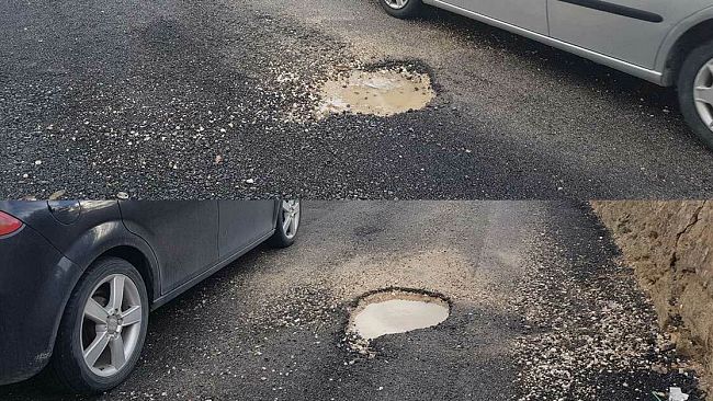 VIDEO – Via Mongiolisi, asfaltata ma ricompaiono le buche. Nuovo intervento? Quando illuminata?