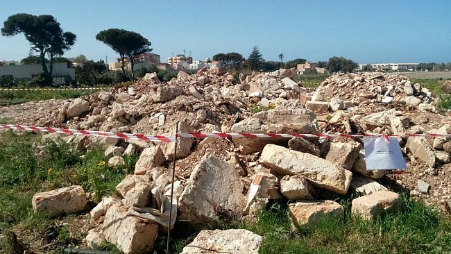Erice, sequestrata una discarica abusiva in località San Cusumano