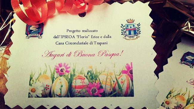 La sezione Alberghiera della Casa Circondariale di Erice prepara e dona colombe pasquali ai più bisognosi