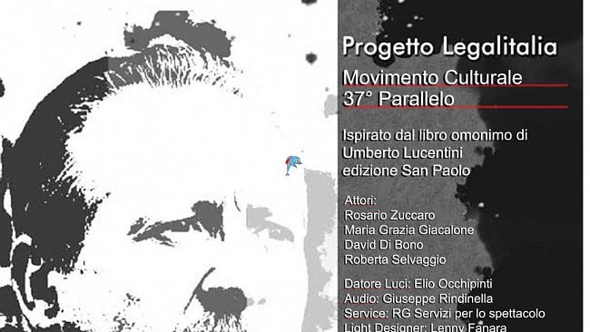 Il Liceo Scientifico “P. Ruggieri” la DD “Maneri Ingrassia” presentano la rappresentazione teatrale “Paolo Borsellino”