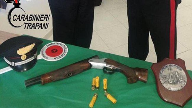 Mazara del Vallo, un arresto per detenzione illegale di armi