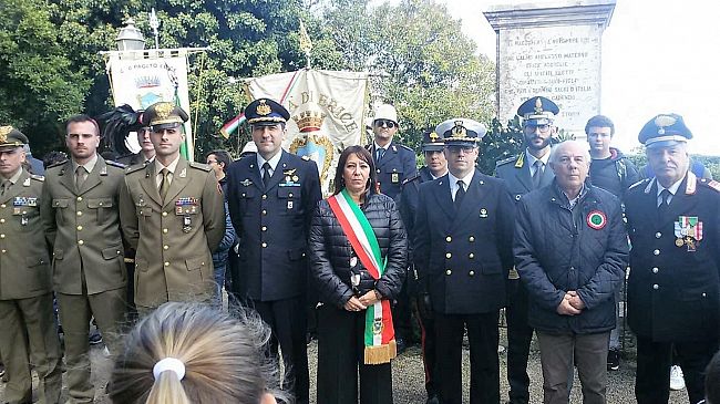 Erice, Celebrata la giornata delle Forze Armate e dell’Unità Nazionale