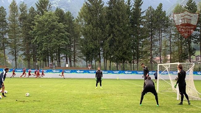 Trapani calcio, prosegue il ritiro pre campionato tra amichevoli e nuovi arrivi