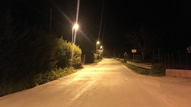 Salemi, asfalto nuovo sulla strada Ulmi-Filci Si completano gli interventi iniziati con l’impianto di illuminazione