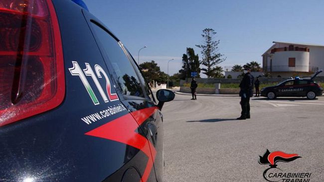 Valderice, aggressioni e rapine: coniugi arrestati dai Carabinieri