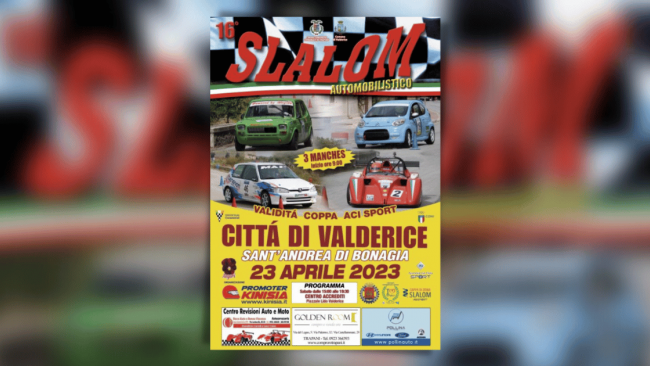 Automobilismo, tutto pronto per lo slalom Sant’Andrea di Bonagia