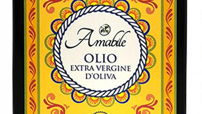 Vinitaly Design etichetta d'oro per l'olio dell'azienda Amabile di Castelvetrano