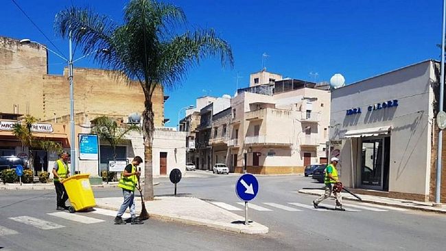 Manutenzione ordinaria di via Val di Mazara e di un tratto di via Castelvetrano