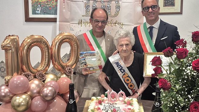 ​Buseto Palizzolo e Valderice festeggiano i 100 anni di Giacoma Grammatico