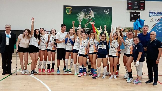Erice Entello, l'Under 17 femminile si è laureata campione provinciale