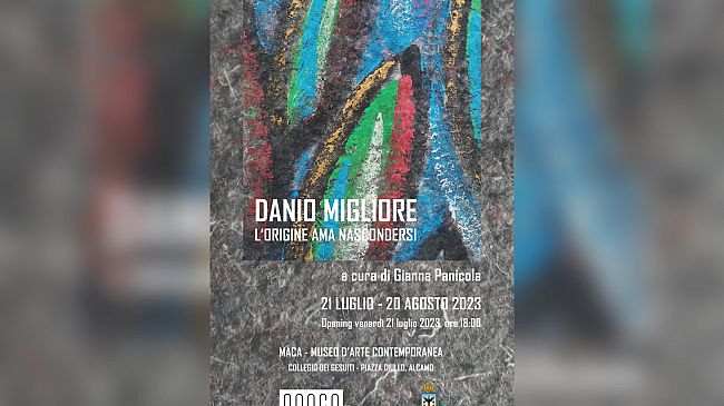 Alcamo: “L’origine ama nascondersi”, personale di Danio Migliore