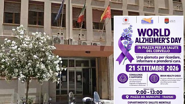 ​Asp Trapani. Alzheimer, iniziative in piazza Bassi per prevenzione e informazione