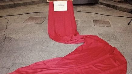 Catania. Artista dona al Consiglio comunale unica litofotografia di opera su Sant'Agata consegnata a Papa Francesco