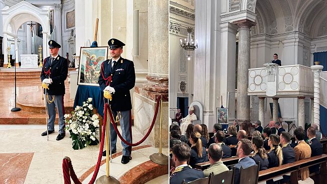 ​Trapani. La Polizia celebra il suo patrono San Michele Arcangelo