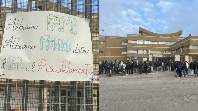 Mazara, gli studenti dell’ IISS R. D’Altavilla in protesta