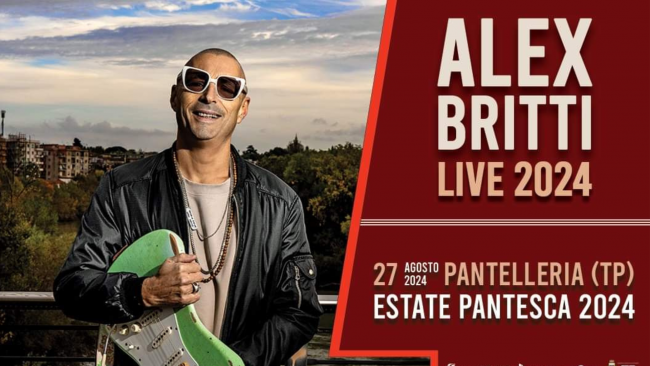 Pantelleria, concerto Alex Britti: apertura prenotazioni posti per persone con difficoltà motorie