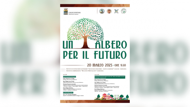 Partanna: piantumazione “Albero di Falcone” e inaugurazione Parco Giochi