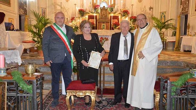 Mazara, nozze d’oro per i coniugi Rallo-Mannone