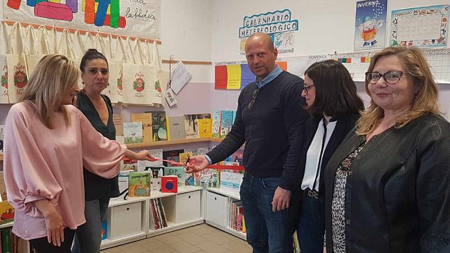 Inaugurata biblioteca nel plesso scolastico A dell’Istituto “B. Bonsignore”