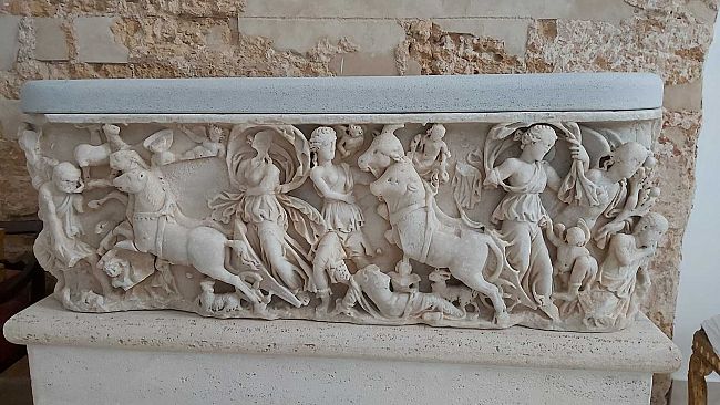 Mazara, quel sarcofago dedicato al mito di Endimione, testimonianza del neoplatonismo in Sicilia occidentale