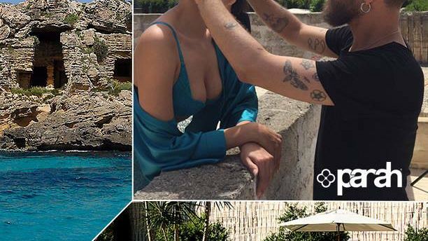 A Favignana gli scatti fotografici per la nuova campagna della Parah‬ P/E 2017