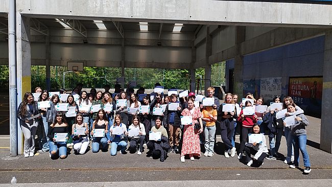 Mazara, Liceo Adria-Ballatore: concluso il viaggio Erasmus nei Paesi Baschi 